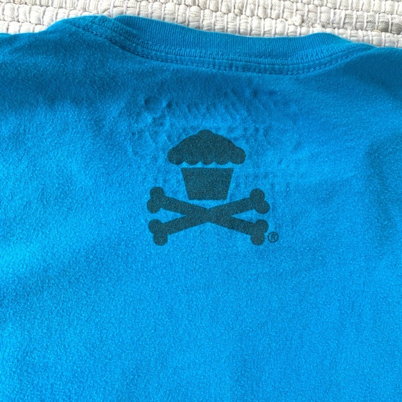 Johnny cupcakes blue bomber shirt G-021 - Picture 9 of 9